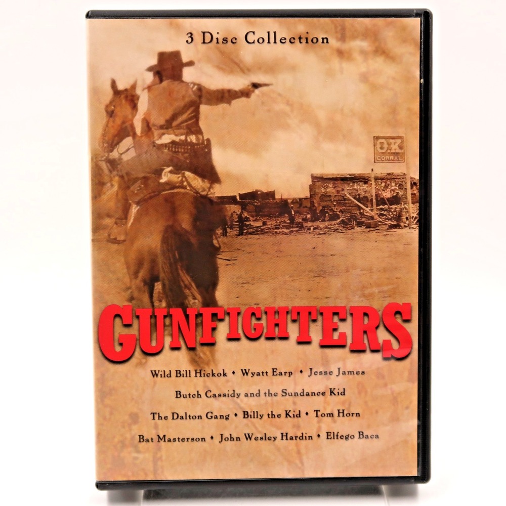 Gunfighters 3-Disc DVD Set 2004 Brian Dennehy Western Historical Documentary